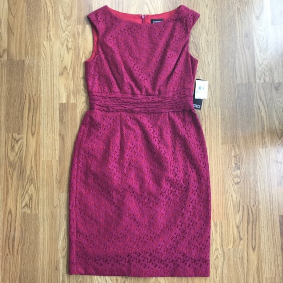 Adrianna Papell Dresses & Skirts - NWT Adrianna Papell Lace Sheath Midi Dress-10